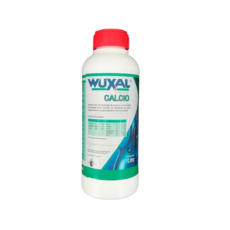  Wuxal Calcio 1L, Fertilizante Foliar N, Mg, Ca, Micronutrientes, Syngenta 68 Wuxal Calcio 1L, Fertilizante Foliar N, Mg, Ca, Mi