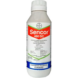 Sencor 1L, Metribuzin Herbicida Selectivo Accion Sistemico Pre Pro Emergente, Bayer