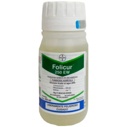 Folicur 250ml, Tebuconazole Fungicida Accion Sistemico Preventivo Curativo Erradicativo, Bayer
