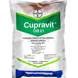 Cupravit 25Kg, Oxicloruro de Cobre Fungicida Accion Contacto Preventivo, Bayer