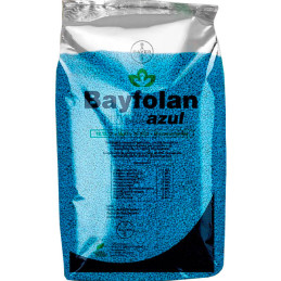 Bayfolan Sueloazul 50kg, Fertilizante foliar NPK, Mg, S, B, Cu, Mn, Zn, Fe, Bayer
