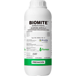 Biomite 1L, Farmesol+Nerolidol+Geraniol+Citronellol Acaricida Biologico, Arysta