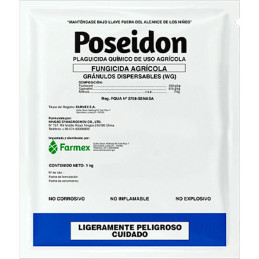 Poseidon 1Kg, Fludioxonil+Cyprodinil Fungicida Residual Accion Contacto, Farmex