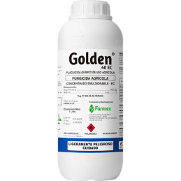 Golden 1L, Isoprothiolane Fungicida Amplio Espectro Protectante Curativo, Farmex