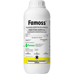 Famoss 1L, Fipronil Insecticida Neurotoxico Accion Contacto Ingestion, Farmex