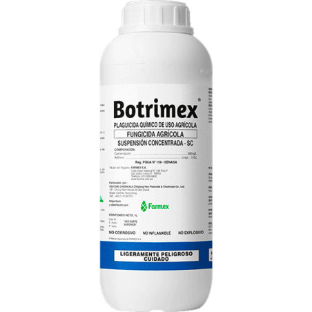 Botrimex 1L, Carbendazim Fungicida Sistemico Protectante Curativo, Farmec