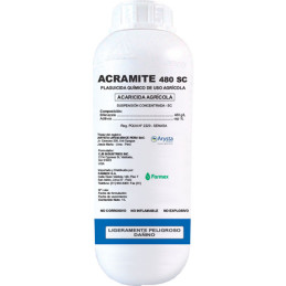 Acramite 250ml, Bifenazate Acaricida Selectivo Acción Contacto, Farmex