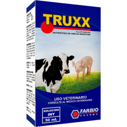 Truxx 5ml, Antibiotico Amplio Espectro Inyectable, Farbio