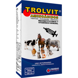 Trolvit Aminoacidos 1L, Suplemento Vitaminico Mineral Administracion Oral, Farbio