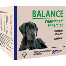 Balance Vitaminas y Minerales Caja X 66 TABS, Vitaminas Minerales Comprimido Oral, Farbio
