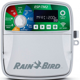 Programador de Riego Automatico Profesional Temporizador ESP-TM2 8 Zonas Compatible con WIFI, ESP-TM2-230V Rain Bird