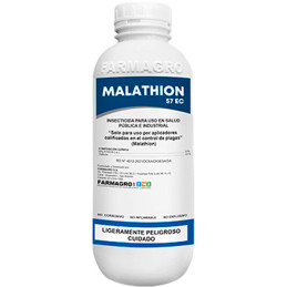 Malathion 57% CE 1L, Malathion, Insecticida Fosforado Accion Contacto Ingestion, Farmagro