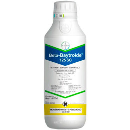 Beta Baytroide 250ml, Beta-Cyfluthrina 60 g/L Insecticida Accion contacto e ingestion, Bayer