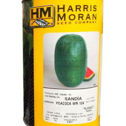 Sandia Peacock 500gr, Semillas de Sandia Verde Oscuro, Harris Moran