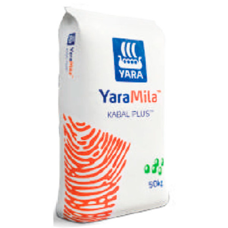 Yaramila Kabal Plus 50Kg, Fertilizante Agricola Granulado NPK, Yara