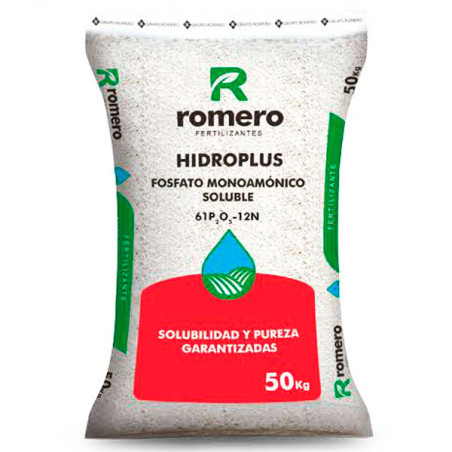 Fosfato Monoamonico 25Kg, Fertilizante Agricola Cristalizado Soluble, Romero
