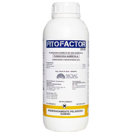 Fitofactor 1L Frasco Cajax12, Azoxystrobin+Difenoconazole Fungicida Accion Preventivo Curativo Sistemico, SICompany