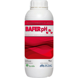 Bafer pH 1L Frasco Cajax12, Acondicionador de Agua Acidificante Extractos Citricos Ac. Policarboxilicos, Fertilis