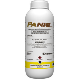 Panic 1L, Alfacipermetrina Insecticida Agricola Accion Contacto Ingestion, Montana