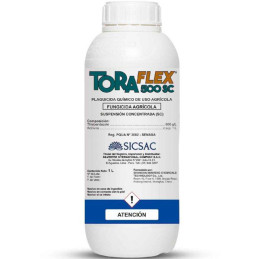 Toraflex 1L Frasco Cajax12, Thiabendazole Fungicida Agricola Sistemico Amplio Espectro Accion Protectante Curativo, SICompany