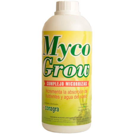 Myco Grow 500gr, Complejo Micorrizas Acido Humico Acondicionadores de Suelo, Conagra