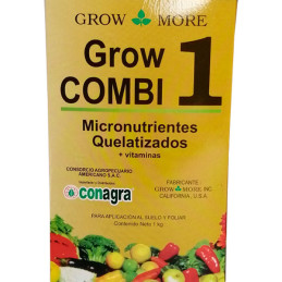 Grow Combi 1Kg, Micronutrientes Quelatizados Fertilizante Foliar, Conagra