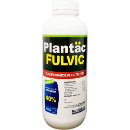 Plantac Fulvic 1L Frasco Cajax12, Acido Fulvico Bioestimulante, Avgust