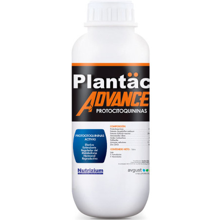 Plantac Advance 1L Frasco Cajax12, Protocitoquininas Bioestimulante, Avgust