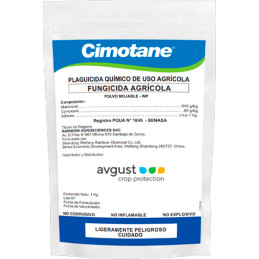 Cimotane 1Kg Sobre Cajax14, Cymoxanil+Mancozeb Fungicida Agricola Sistemico Preventivo Curativo, Avgust