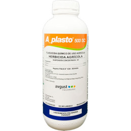 A-Plasto 1L Frasco Cajax12, Ametryn Herbicida Sistemico Selectivo Pre Post Emergente, Avgust