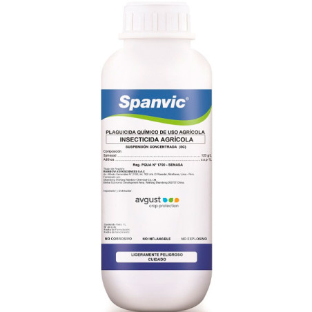 Spanvic 1L, Spinosad Insecticida Agricola Accion Contacto Ingestion, Avgust