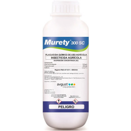 Murety 1L, Chlorantraniliprole+Thiamethoxam Insecticida Agricola Accion Contacto Ingestion, Avgust