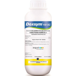 Doxsym 1L Frasco Cajax12, Indoxacarb Insecticida Agricola Accion Contacto Ingestion, Avgust