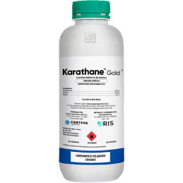 Karathane Gold 1L, Meptyldinocap+Solvesso Fungicida Agricola Amplio Espectro Erradicante, ARIS