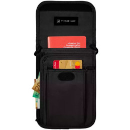 Bolso Portadocumento con Proteccion RFID Poliester Negro, Victorinox 610603