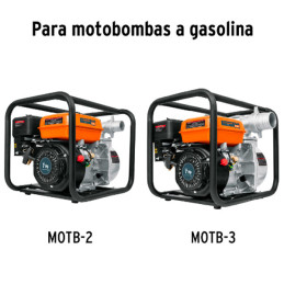 Carburador para motobomba a gasolina 17117 17116 MOTB-2 MOTB-3 Truper 101890