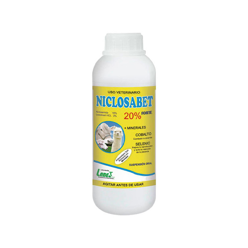  Niclosabet 250ml Niclosamida Levamisol Antiparasitario Susp Oral, Labet 35.59322 Niclosabet 250ml Niclosamida Levamisol Antipar
