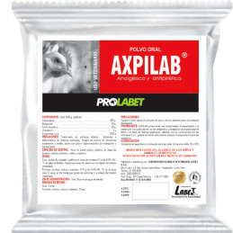 Axpilab 10gr Caja x 50 Sobres Paracetamol Metamilzol Analgesico Polvo Soluble, Labet