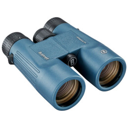 Binocular 8X 42mm Prismatico Impermeable Oculares Giratorios Azul Oscuro, Bushnell 158042R