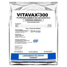 Vitavax 200gr Captan+Carboxin Fungicida Agricola Sistemico Protector Semillas, Arysta