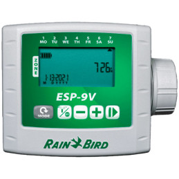 Programadores de Riego ESP-9V 4 Zonas a Pilas para Selenoide 9V IP68 Rain Bird ESP-9VI4