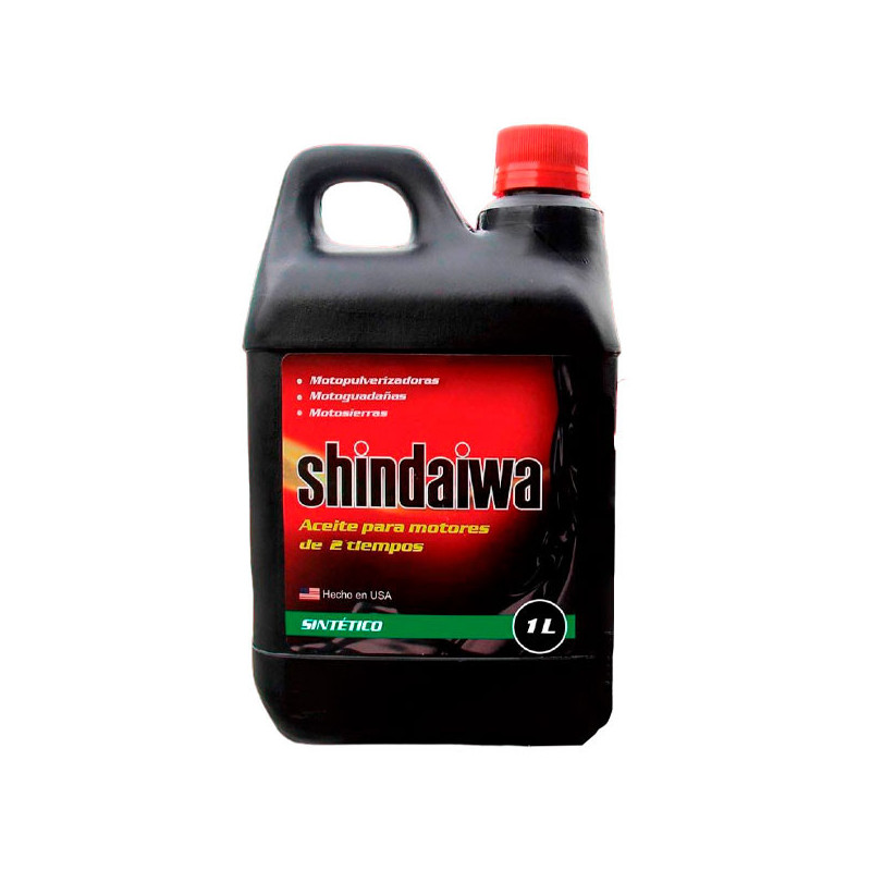 Aceite Sintetico 1L Para Motor 2Tiempos Motopulverizadoras Motoguadañas Motosierras Shindaiwa