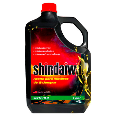 Aceite Sintetico 1Galon Para Motor 2Tiempos Motopulverizadoras Motoguadañas Motosierras Shindaiwa