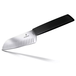 Cuchillos de Chef 17cm Swiss Modern Santoku Negro Victorinox 6.9053.17KB
