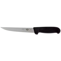 Cuchillos de Chef 15cm Deshuesador Fibrox Safety Grip Antideslizante Negro Victorinox 5.6003.15M