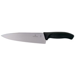 Cuchillos de Cocina Chef 20cm Swiss Classic Ergonomico Negro Incluye Caja Victorinox 6.8063.20G