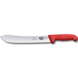 Cuchillos de Chef 25cm Carnicero Fibrox Ergonomico Rojo Victorinox 5.7401.25