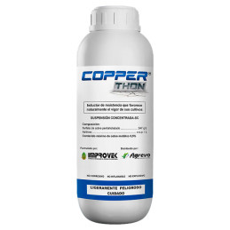 Copperthon 1L, Sulfato de cobre pentahidratado 24.7%, Inductores de Defensa, Agrevo