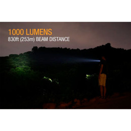 Linternas LED 1000Lm Recargable Aluminio 253m 150H Fenix UC30