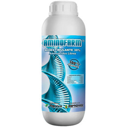 Aminofarm 1L Aminoacidos 30% Bioestimulante origen vegetal antiestresante Agrevo